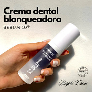 CREMA DENTAL MORADA BLANQUEADORA