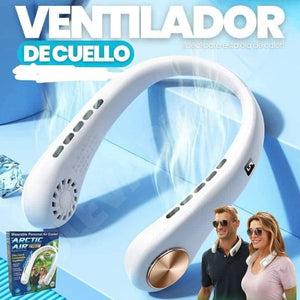 Ventilador cuello portátil 3 velocidades