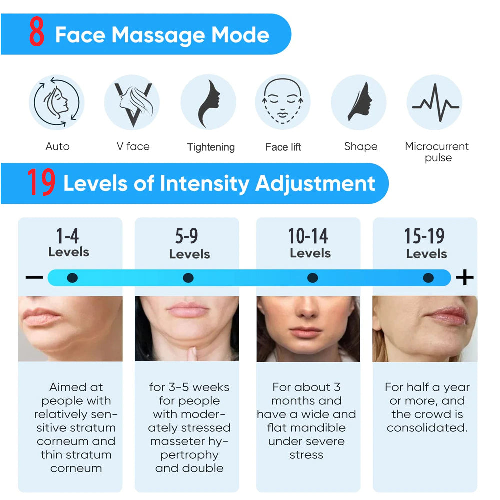 Masajeador facial estimulador  FK23B-35